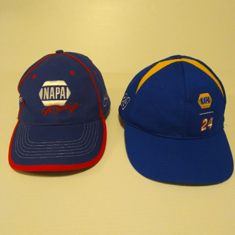 Vintage NAPA Jeff Gordon Hats (Both)